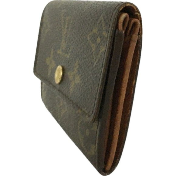 926131T Louis Vuitton Wallet Porte Monnaie Plat Brown Monogram - Picture 3 of 9